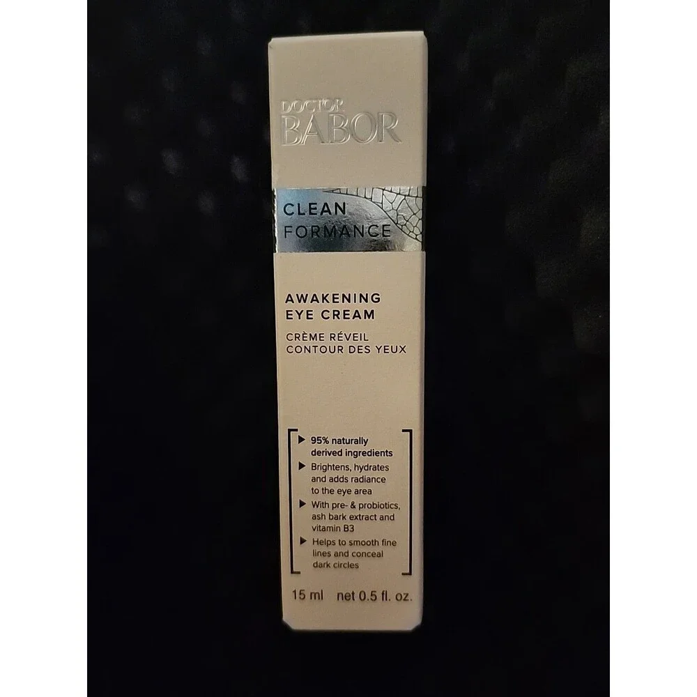 Doctor Babor  Clean Formance Awakening Eye Cream 0.5oz New